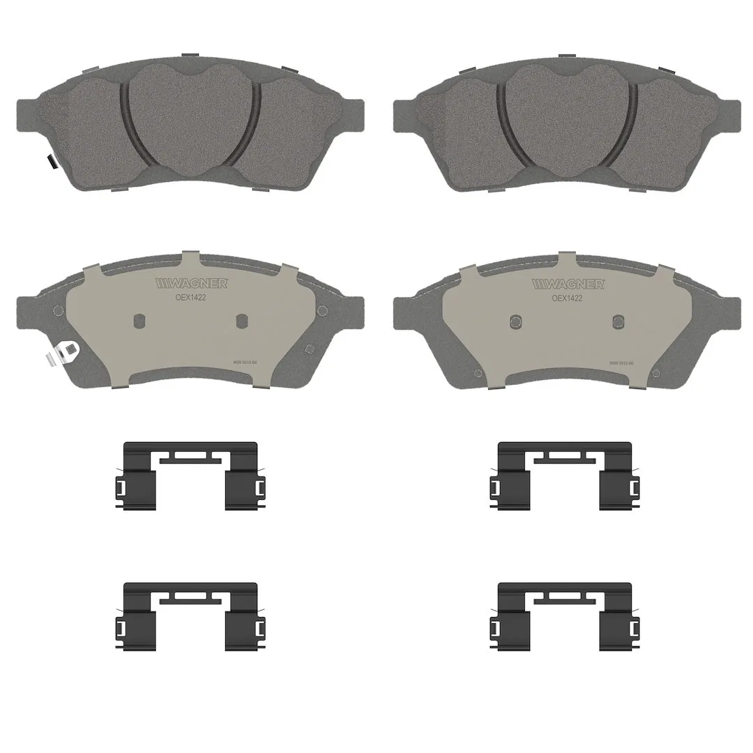 OEX1422 – WAGNER BRAKE Brake Pad, OE Replacement Premium Low-Copper Ceramic
